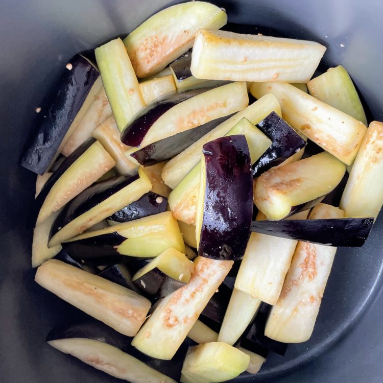yuxiang aubergine add to air fryer