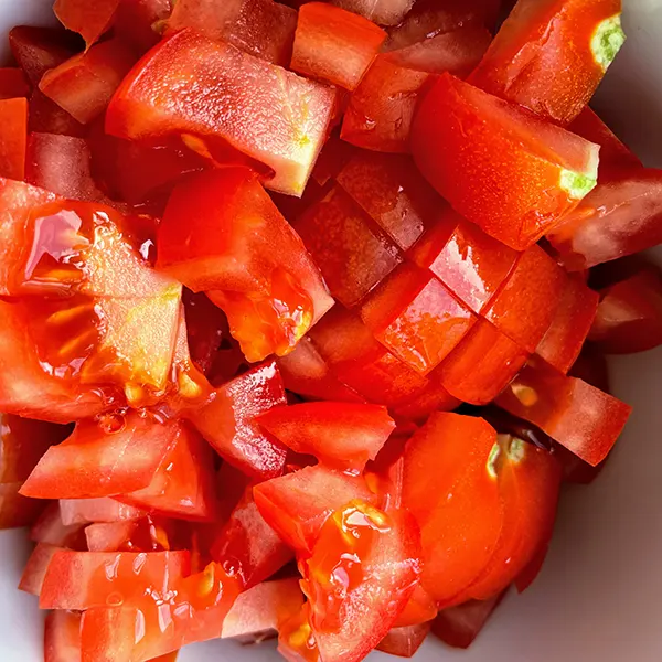 tomato egg drop soup tomatoes in pieces