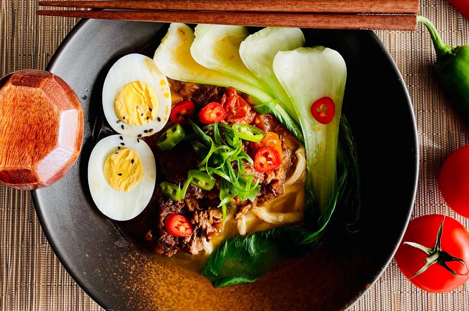 Beef Tomato Soup Noodles Recipe Lin's Chinese Kitchen