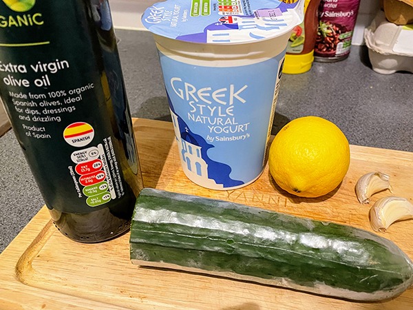 tzatziki ingredients