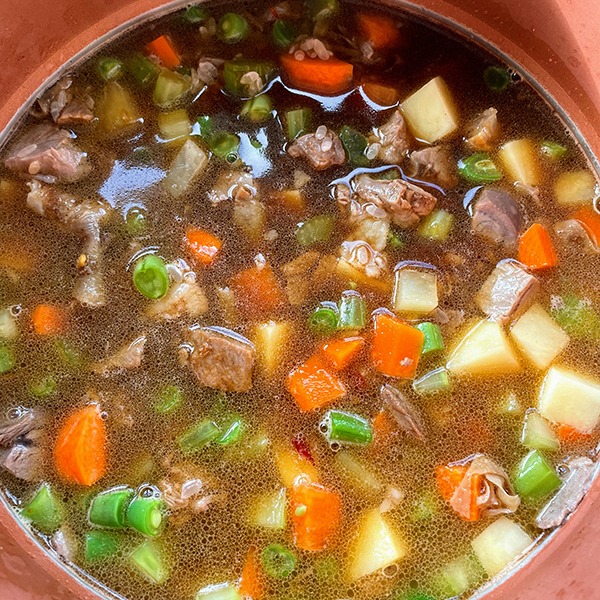 uyghur lamb pilaf lamb and vegetables cooked