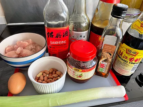 kung pao chicken ingredients
