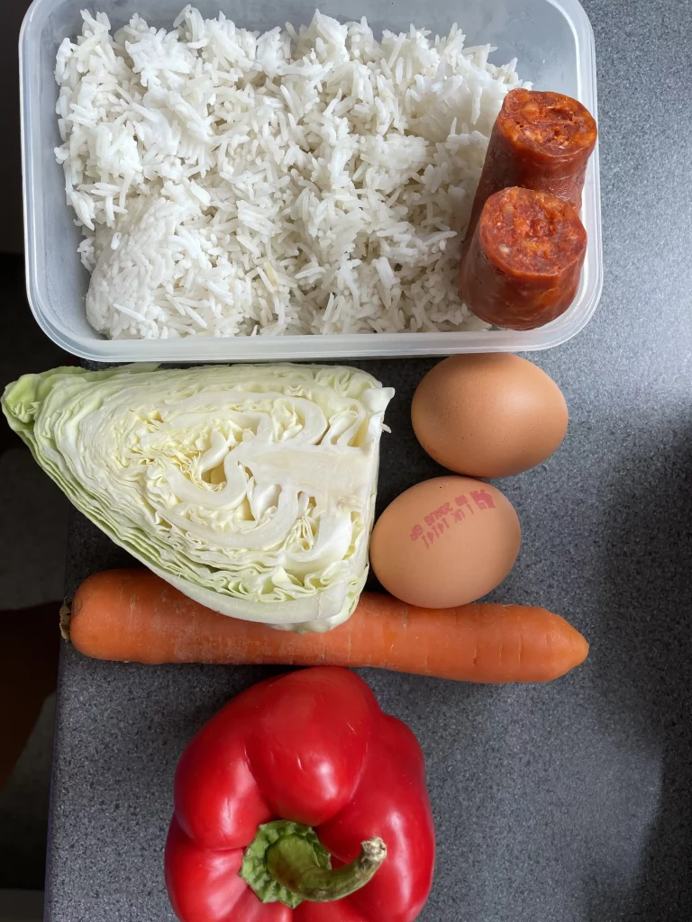 chinese egg fried rice ingredients