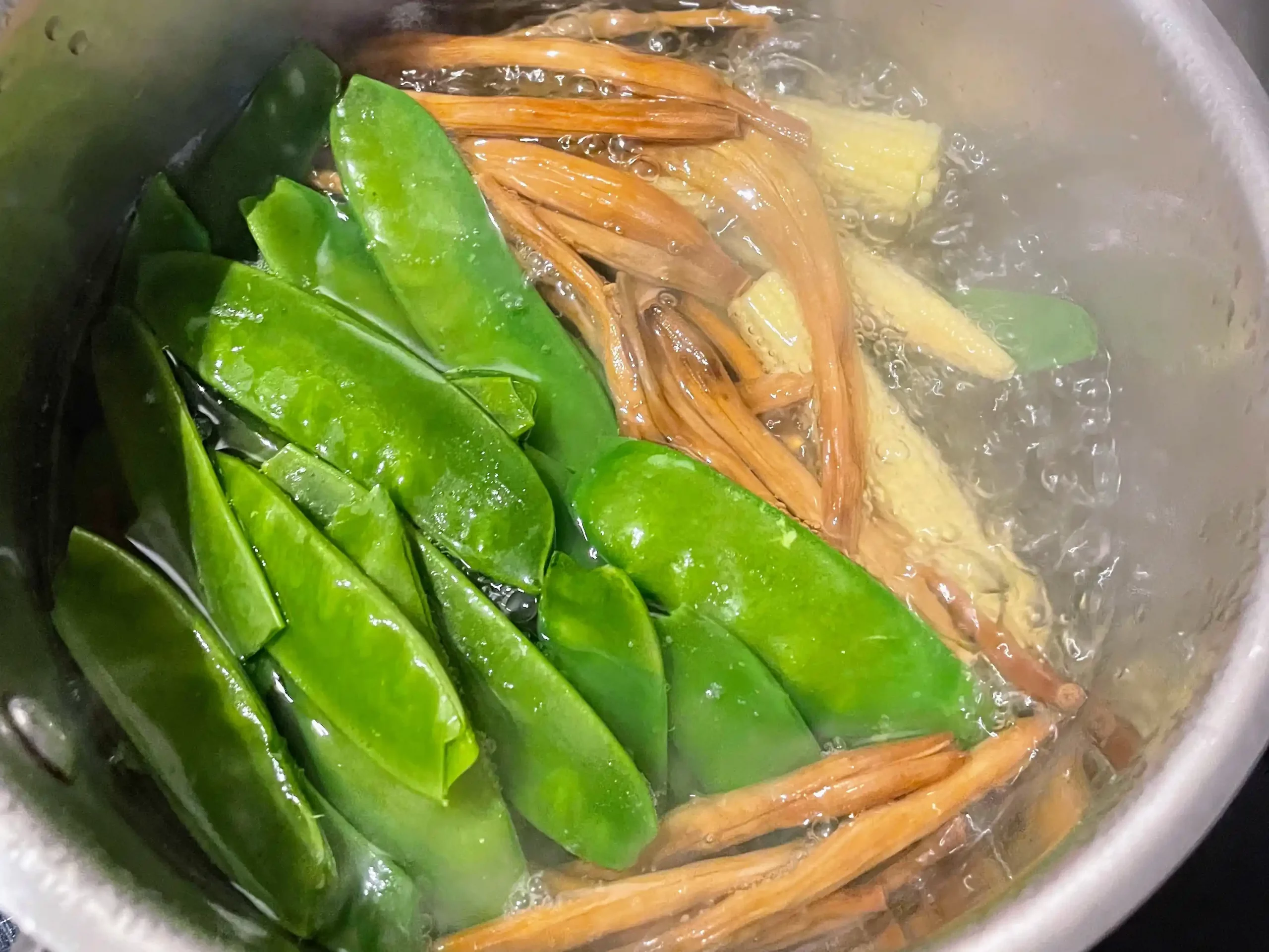 buddha's delight luo han zhai boil veggies
